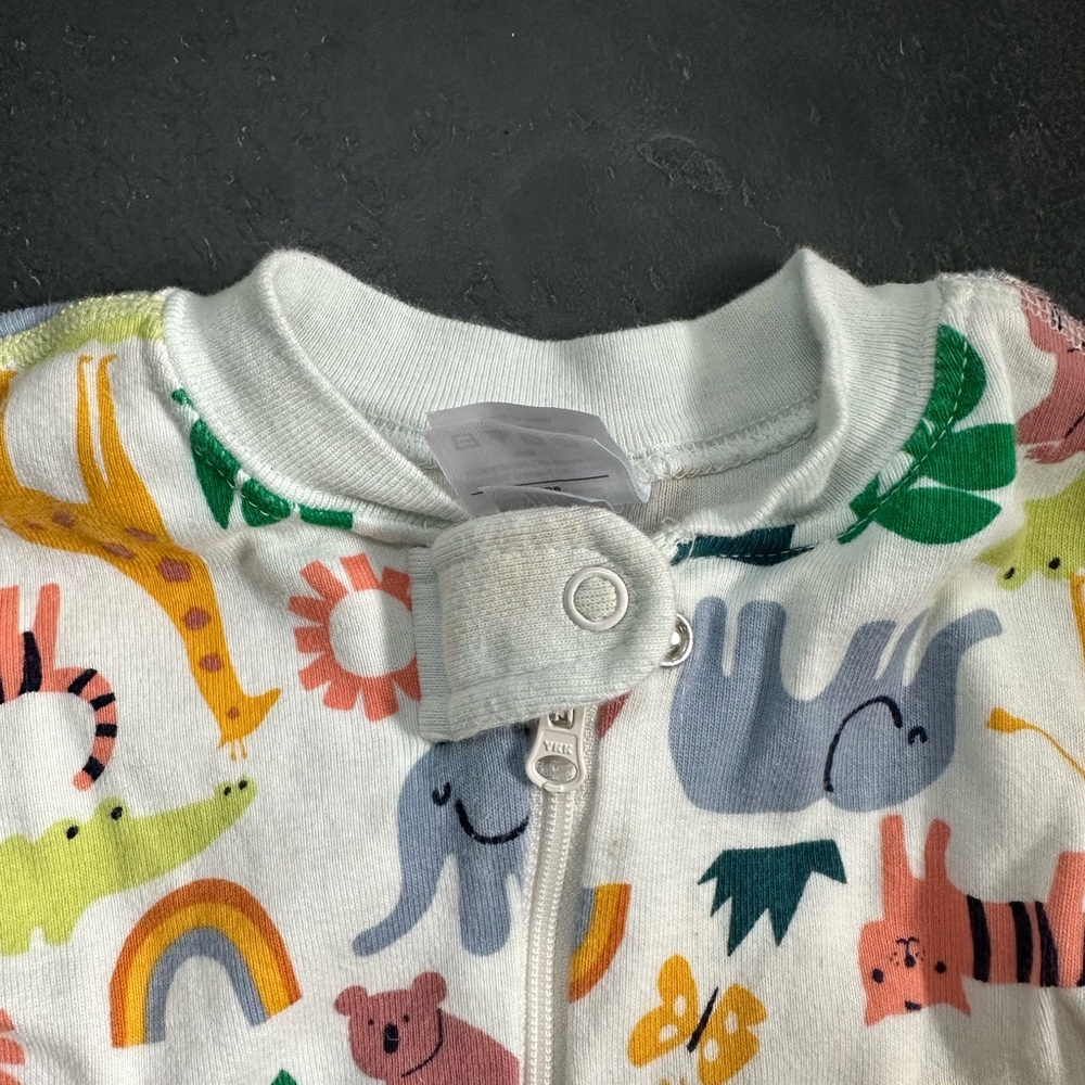 Hanna Andersson Night Night Sleeper In Organic Cotton, size 2T good condition - Picture 7 of 7